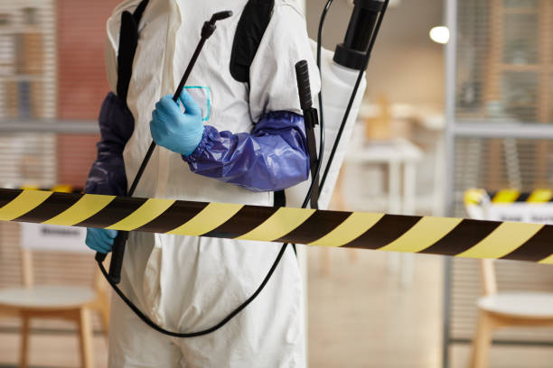 Professional Biohazard technician working in Highland, NY
